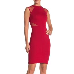 French Connection | Viven Mesh Panel Dress